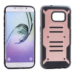 Samsung Galaxy S7 Edge Cool Hybrid Case (Rose Gold)